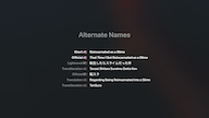 tvOS Names